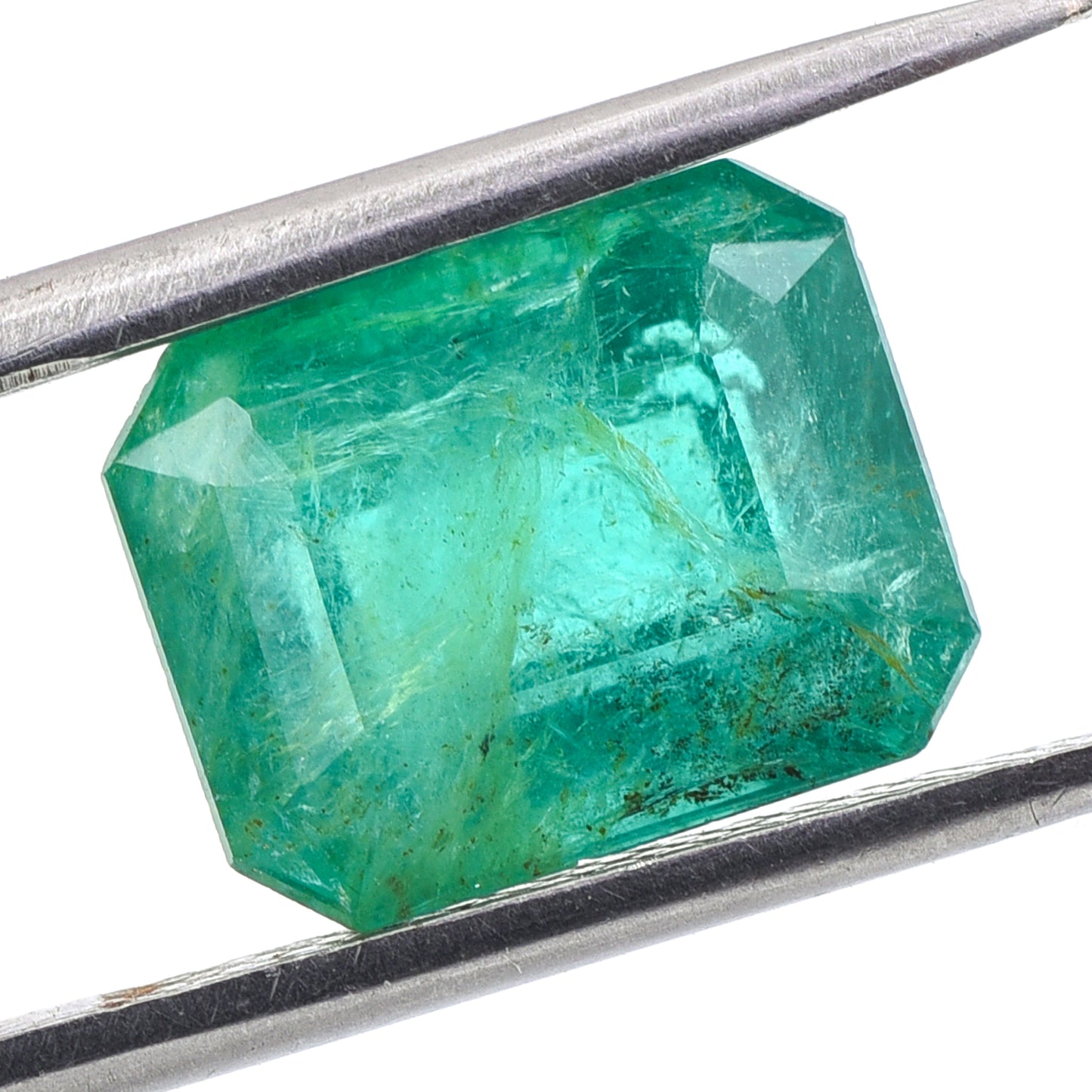3.8 Natural Beryl Emerald Emerald Cut Gemstone