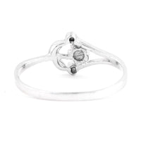 0.00 Ct Plain 925 Sterling Silver Ring