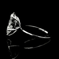 4.54 Carats Lab Grown Diamond 14K Gold Ring