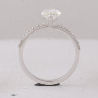 2.35 Carats Lab Grown Diamond 14K Gold Ring