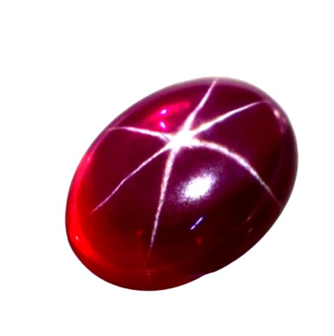 84.88 Carats Star Ruby Oval Loose Gemstone