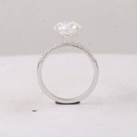 3.33 Carats Lab Grown Diamond 14K Gold Ring