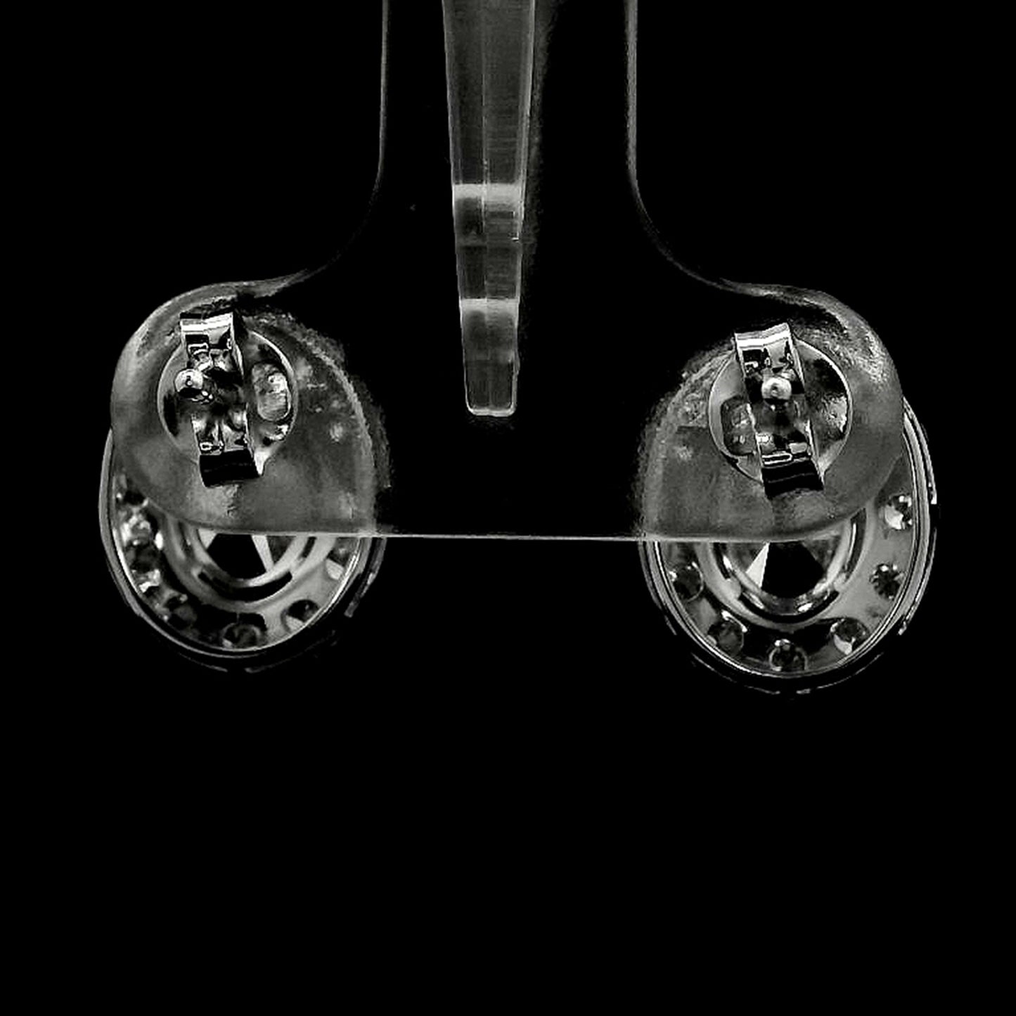 2.93 Carats Lab Grown Diamond 14K Gold Earrings