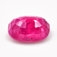2.35 Natural Corundum Ruby Rectangular Cushion Mixed Cut Gemstone