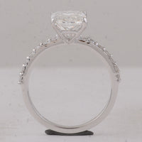 3.41 Carats Lab Grown Diamond 14K Gold Ring