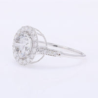 2.53 Carats Lab Grown Diamond 14K Gold Ring