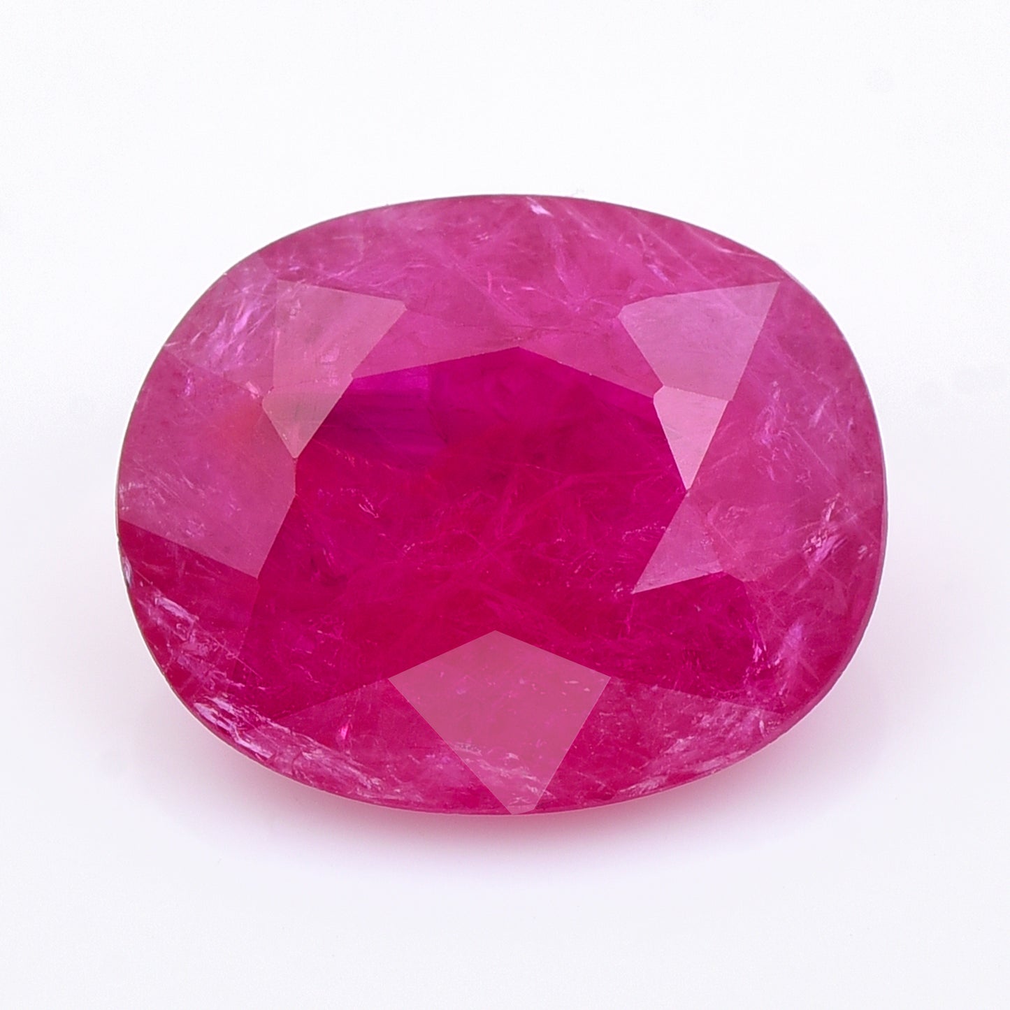 4.97 Natural Corundum Ruby Oval Mixed Cut Gemstone