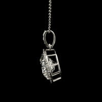 4.92 Carats Lab Grown Diamond 14K Gold Pendant