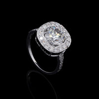 2.75 Carats Lab Grown Diamond 14K Gold Ring
