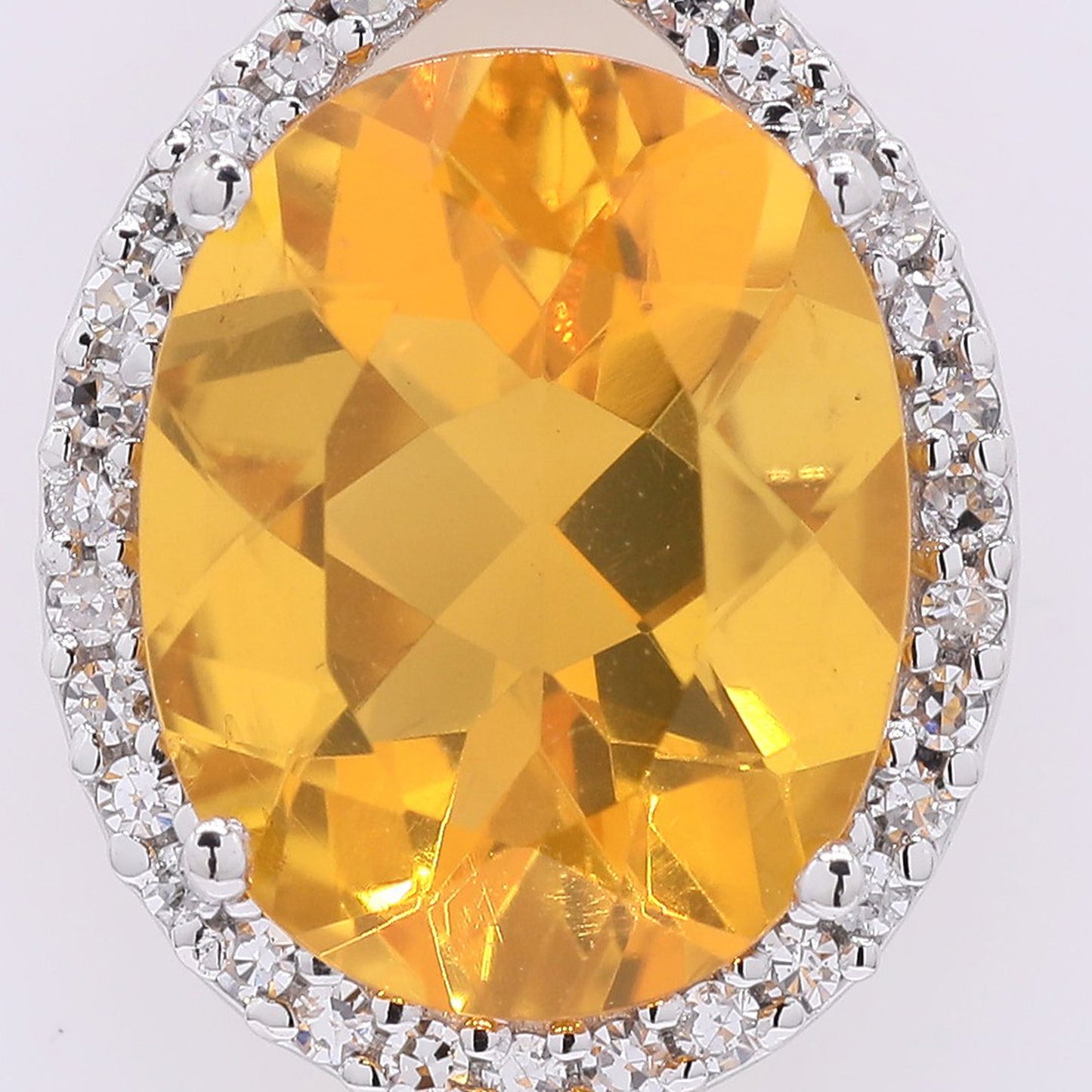 1.74 Ct Oval Mixed Cut Natural Fire Opal 950 Platinum Pendant