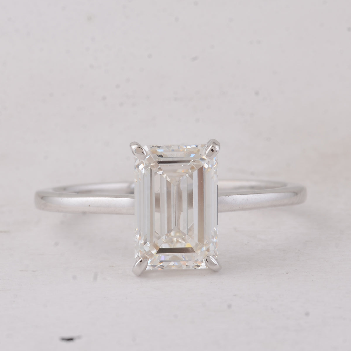 2.05 Carats Lab Grown Diamond 14K Gold Ring