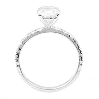 2.53 Carats Lab Grown Diamond 14K Gold Ring