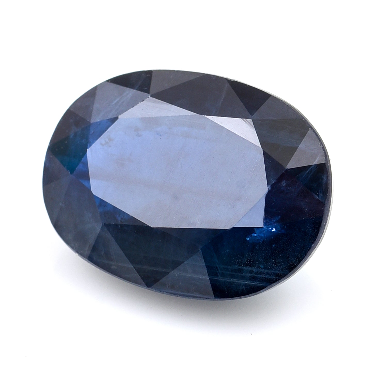 8.98 Natural Corundum Sapphire Oval Mixed Cut Gemstone