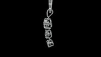5.58 Ct Round Lab Grown Diamond 14K Gold Pendant