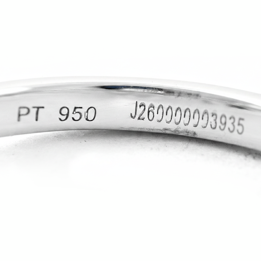 3.52 Carats Lab Grown Diamond 950 Platinum Ring