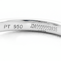 3.52 Carats Lab Grown Diamond 950 Platinum Ring