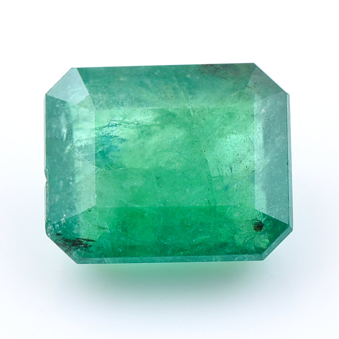 3.48 Natural Beryl Emerald Emerald Cut Gemstone