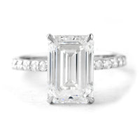 4.80 Carats Lab Grown Diamond 950 Platinum Ring