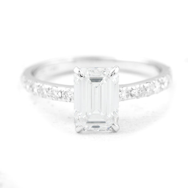 2.37 Carats Lab Grown Diamond 14K Gold Ring