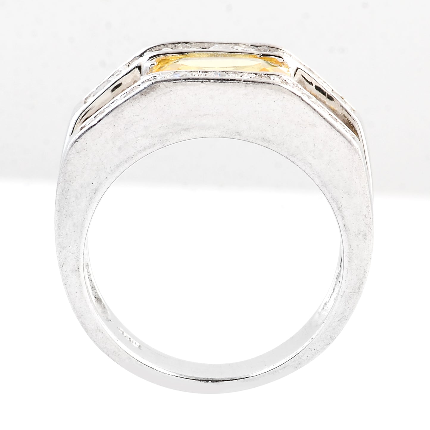 6.48 Ct Cubic Zirconia 925 Sterling Silver Ring