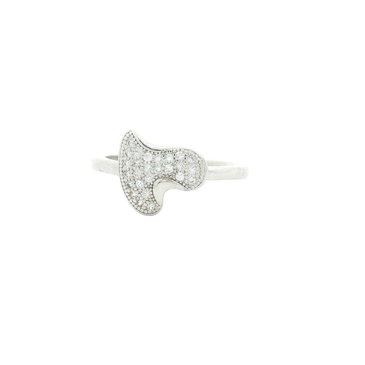 1.16 Ct Cubic Zirconia 925 Sterling Silver Ring