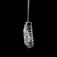 5.34 Carats Lab Grown Diamond 14K Gold Pendant