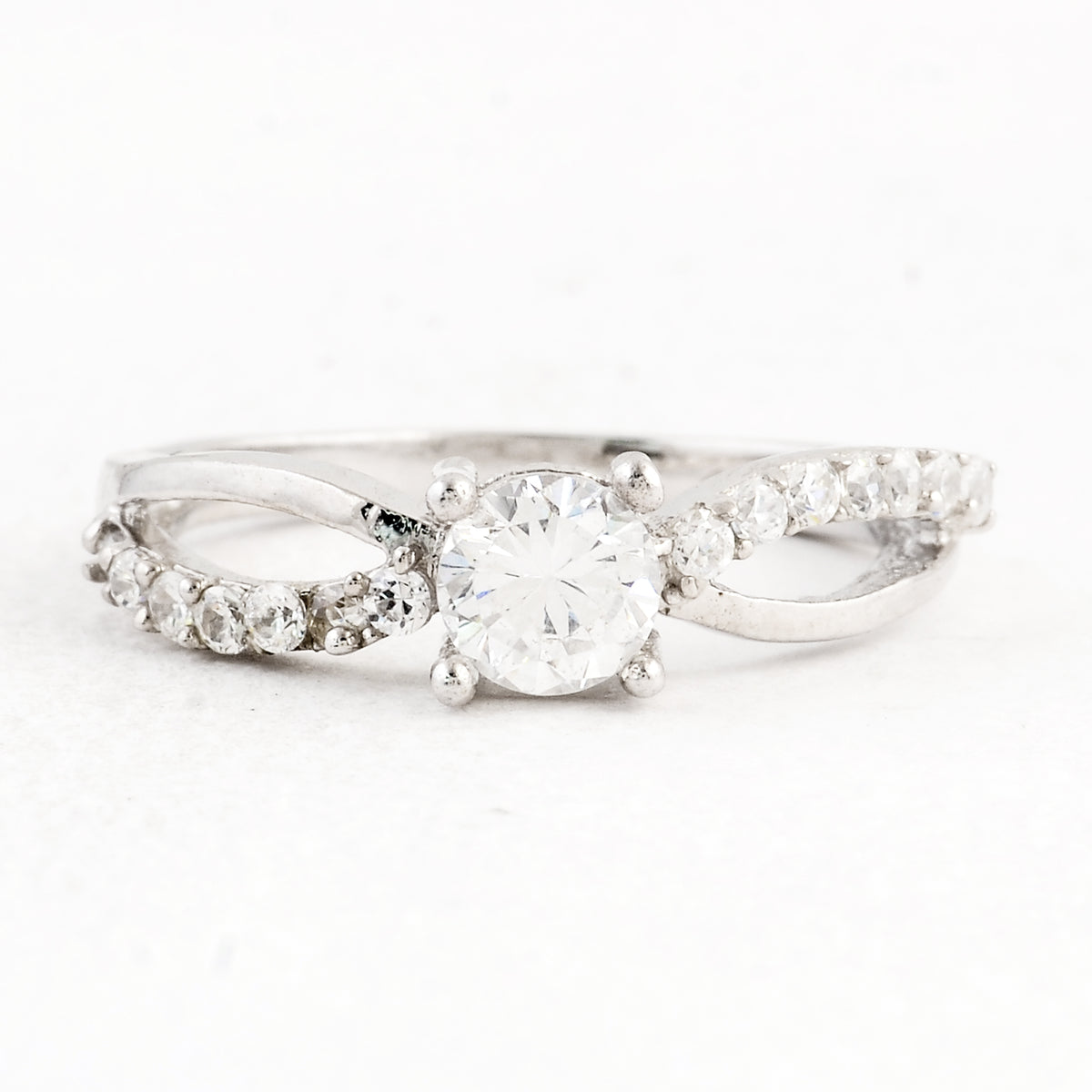 1.20 Ct Cubic Zirconia 925 Sterling Silver Ring