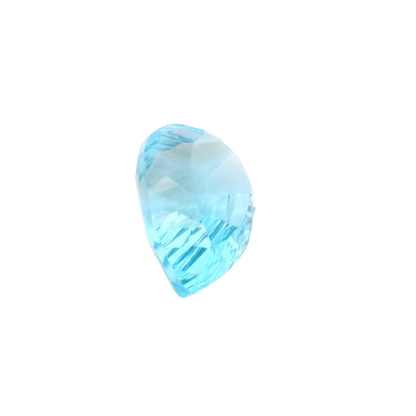 37.07 Blue Topaz Pear Gemstone