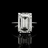 6.30 Carats Lab Grown Diamond 14K Gold Ring