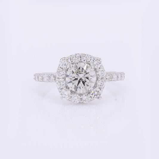 2.05 Carats Lab Grown Diamond 14K Gold Ring
