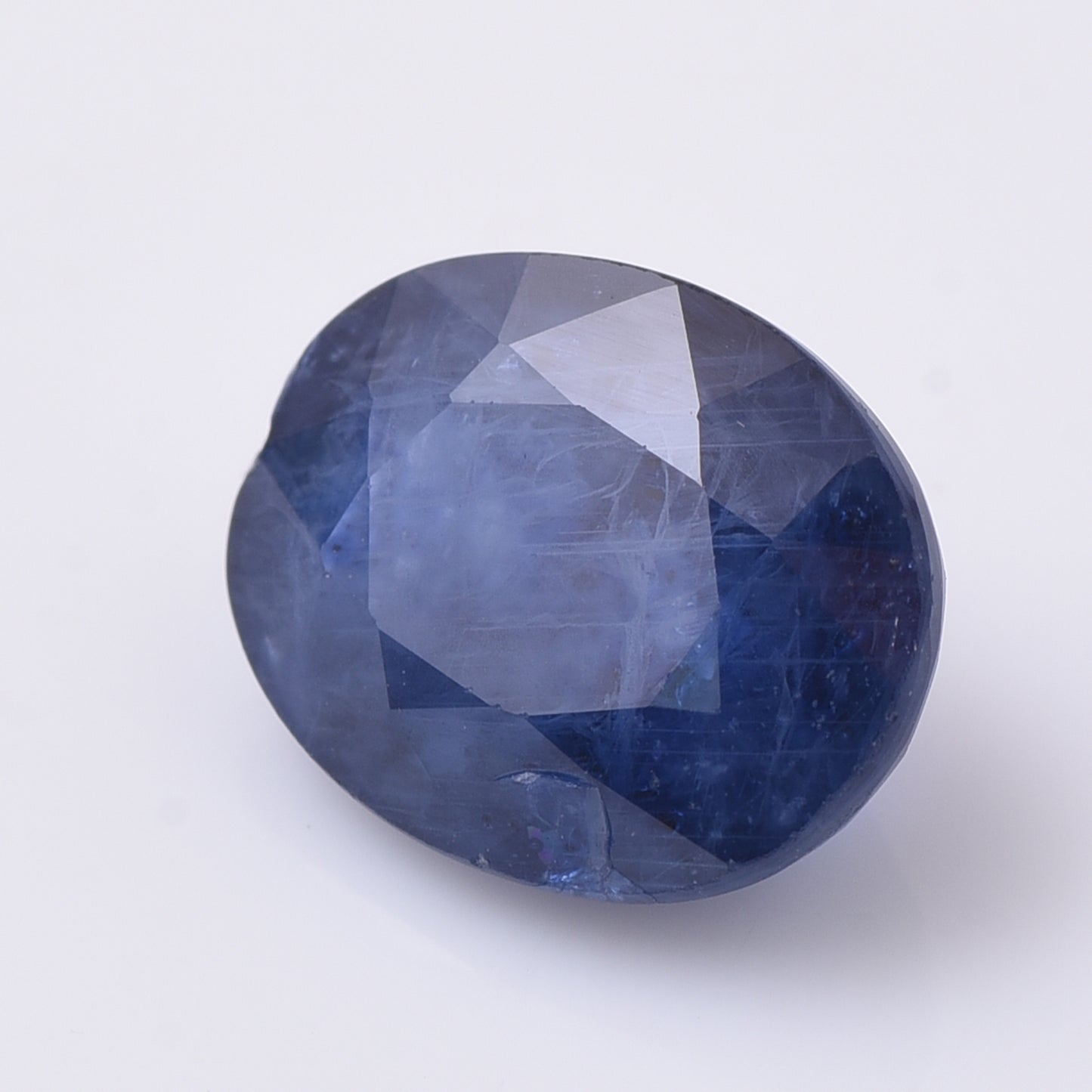 4.77 Natural Corundum Sapphire Oval Mixed Cut Gemstone