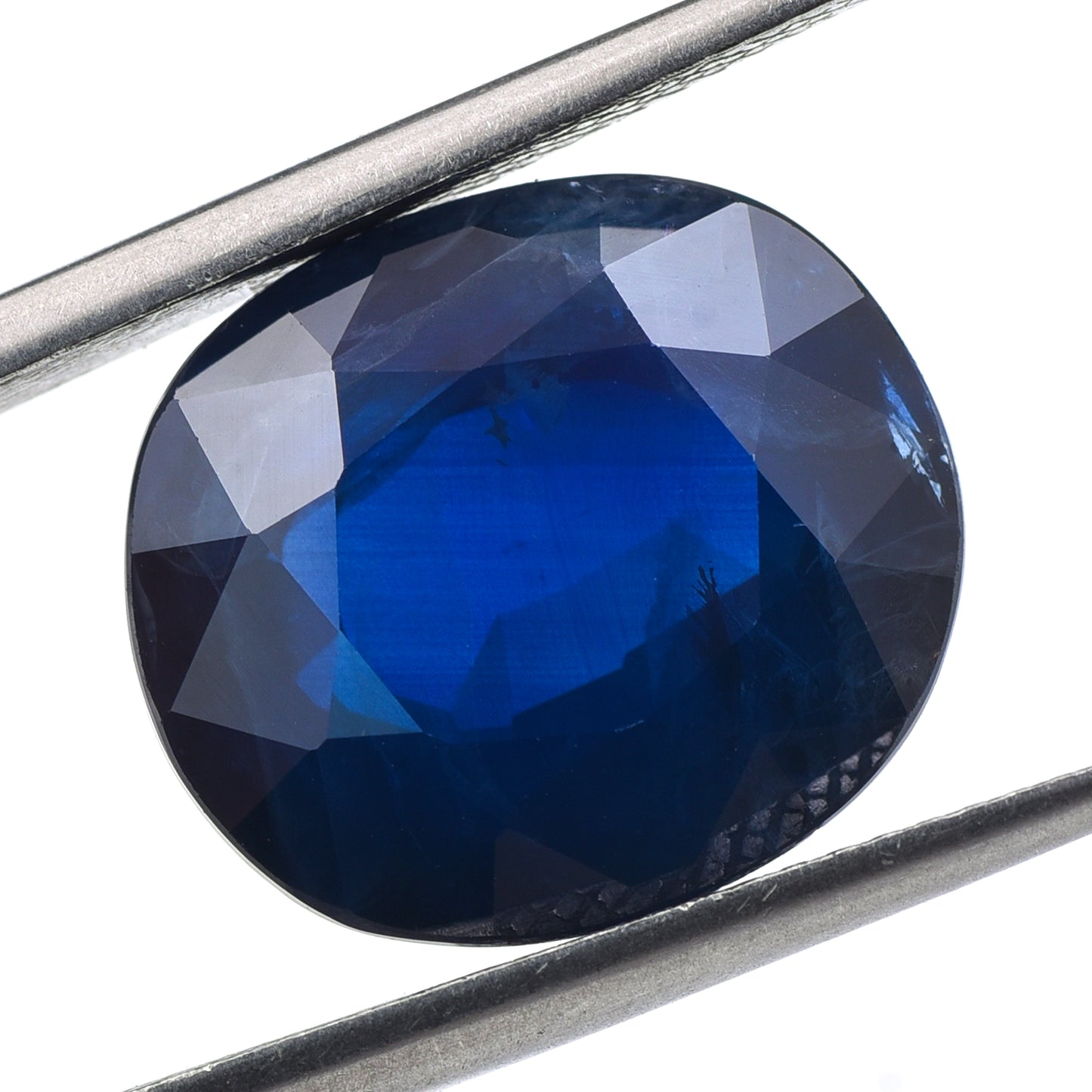 13.35 Natural Corundum Sapphire Rectangular Cushion Mixed Cut Gemstone