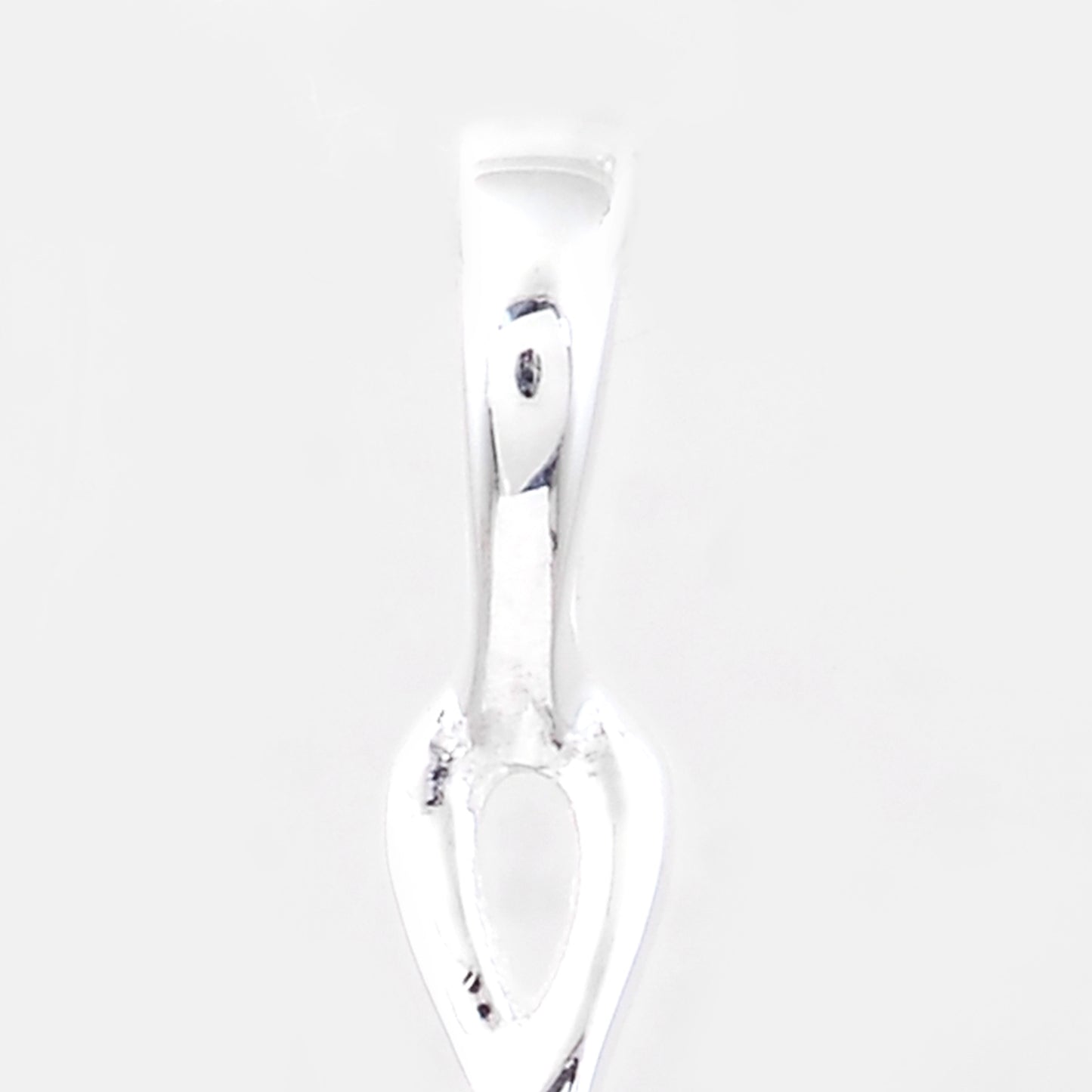 0.12 Ct Round Peridot, 925 Sterling Silver Pendant