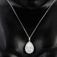 2.49 Carats Lab Grown Diamond 14K Gold Pendant