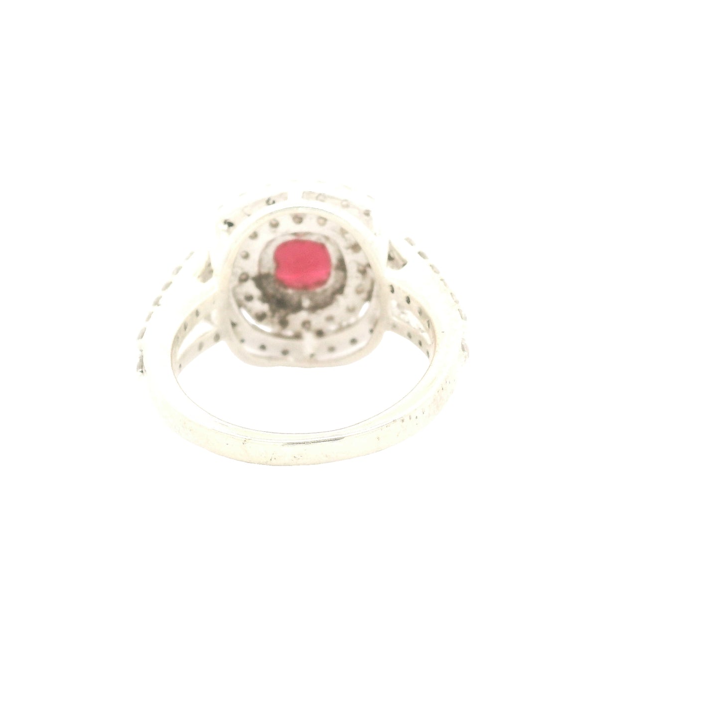 10.20 Ct Cubic Zirconia 925 Sterling Silver Ring