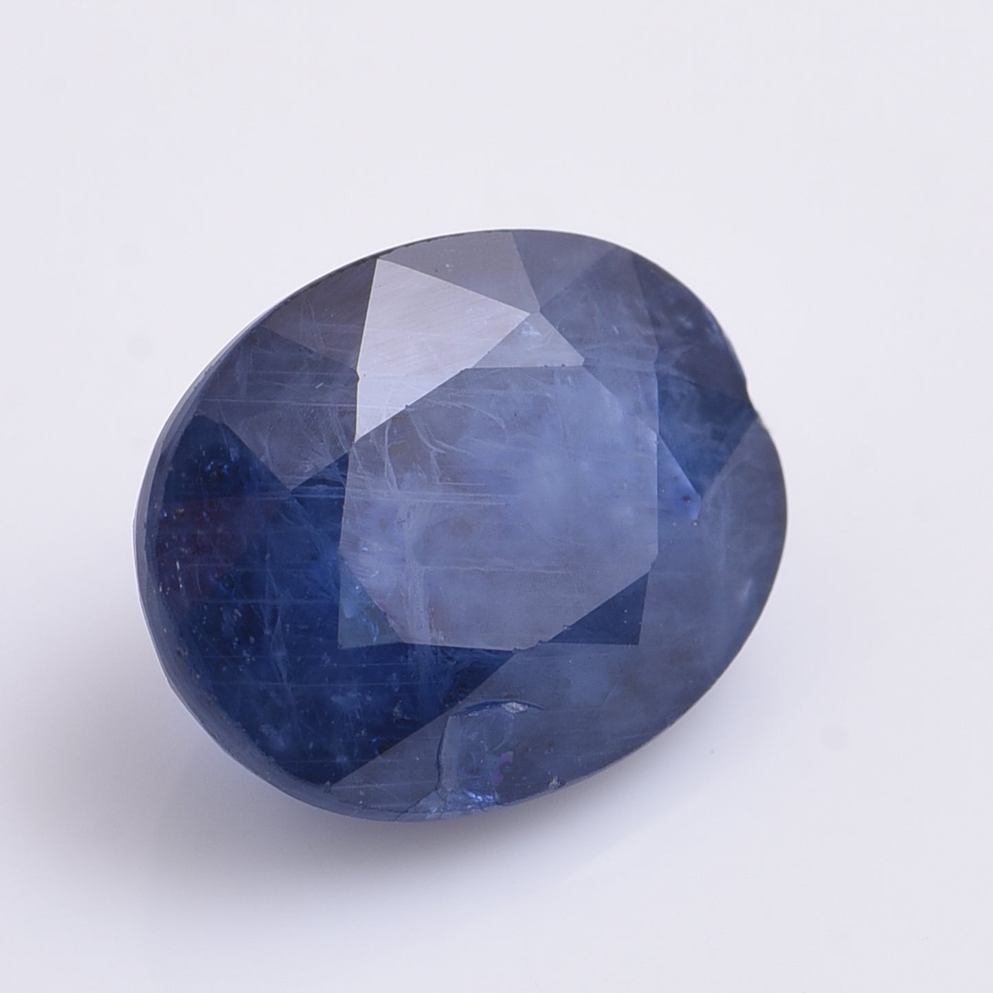 4.77 Natural Corundum Sapphire Oval Mixed Cut Gemstone