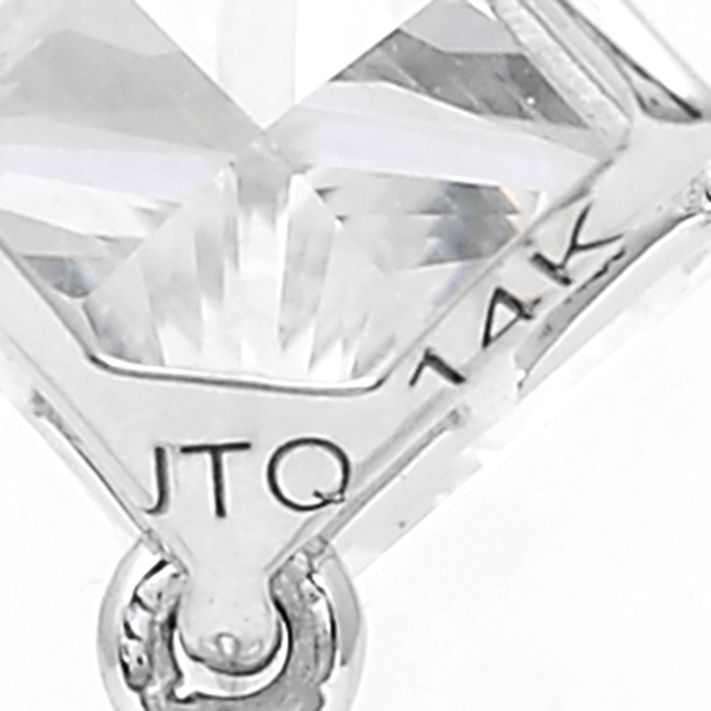 4.45 Carats Lab Grown Diamond 14K Gold Pendant