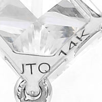 4.45 Carats Lab Grown Diamond 14K Gold Pendant