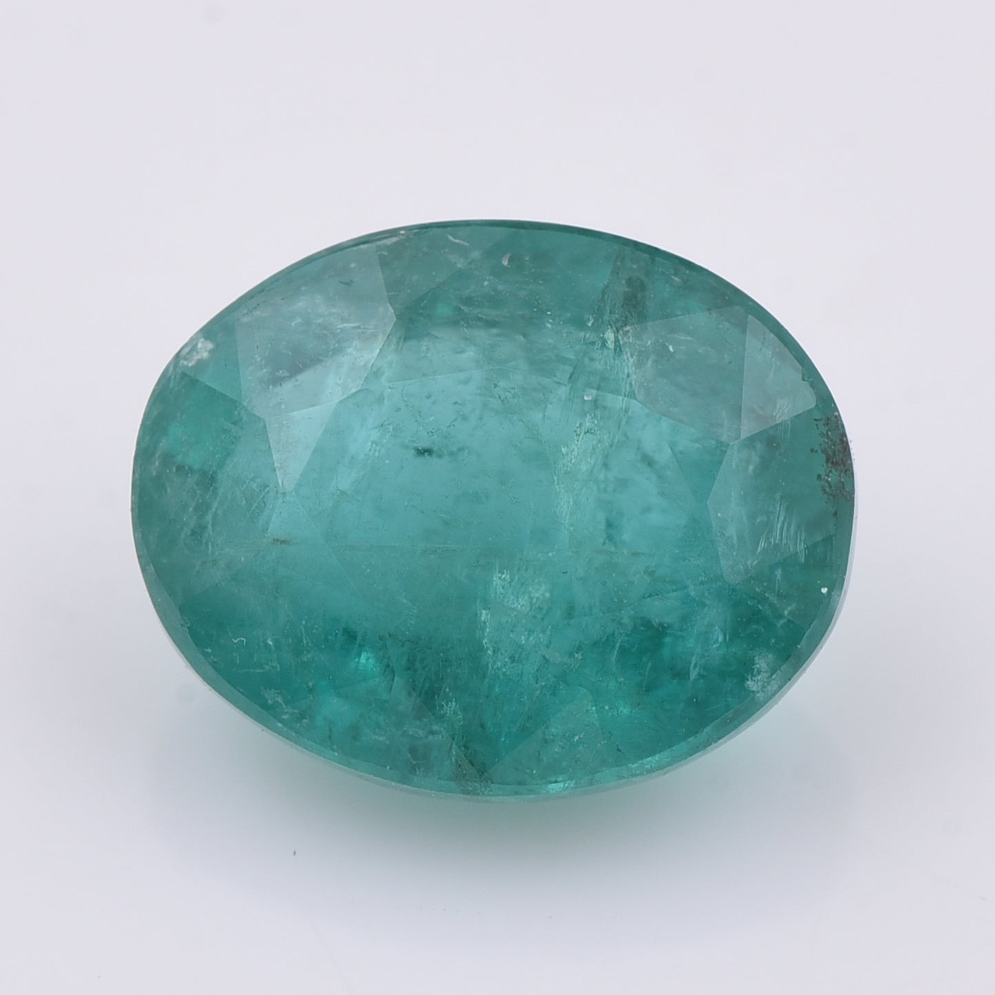 2.15 Natural Beryl Emerald Oval Mixed Cut Gemstone