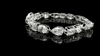 20.96 Carats Lab Grown Diamond 14K Gold Bracelet