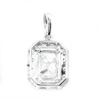 2.38 Carats Lab Grown Diamond 14K Gold Pendant