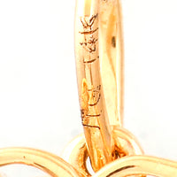 13.84 Ct Cushion Natural Eridot 14K Gold Pendant