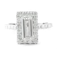 2.62 Carats Lab Grown Diamond 14K Gold Ring