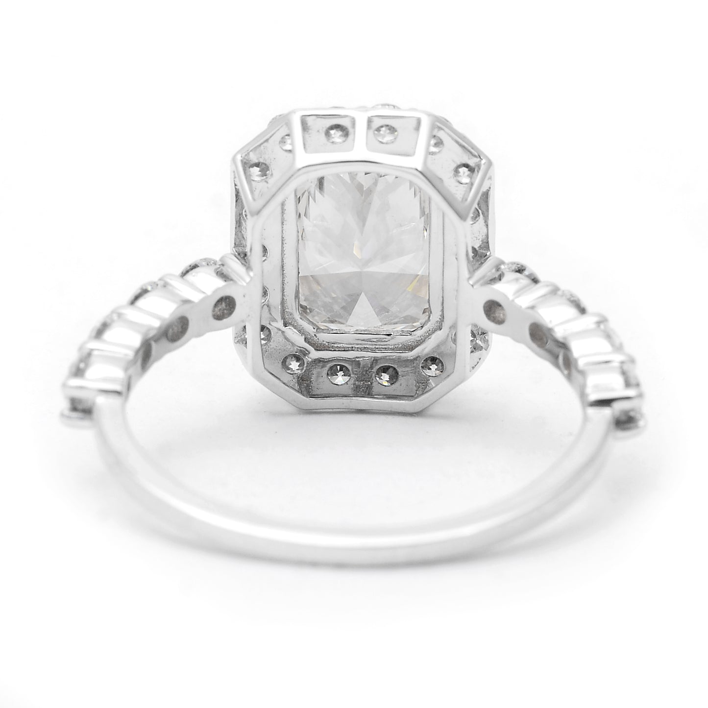 3.02 Carats Lab Grown Diamond 14K Gold Ring
