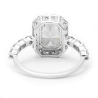 3.02 Carats Lab Grown Diamond 14K Gold Ring