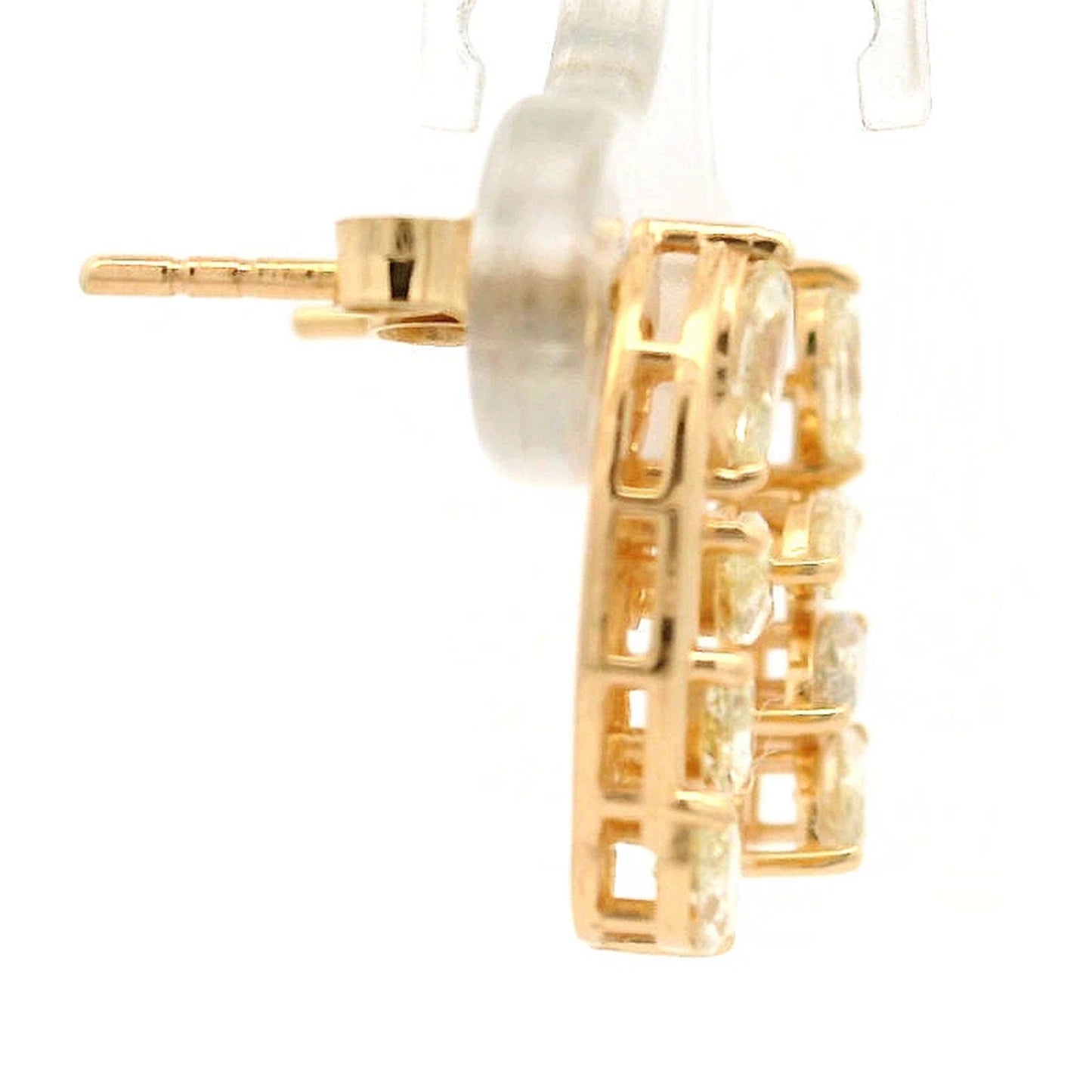 1.06 Ct Marquise Diamond 14K Gold Earrings