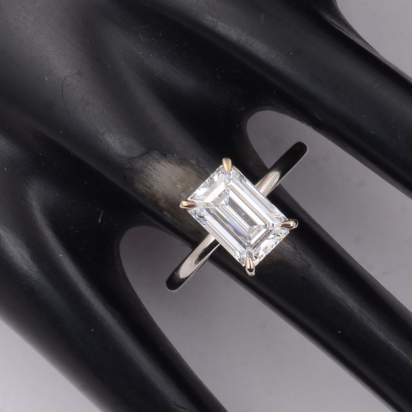 2.52 Carats Lab Grown Diamond 14K Gold Ring