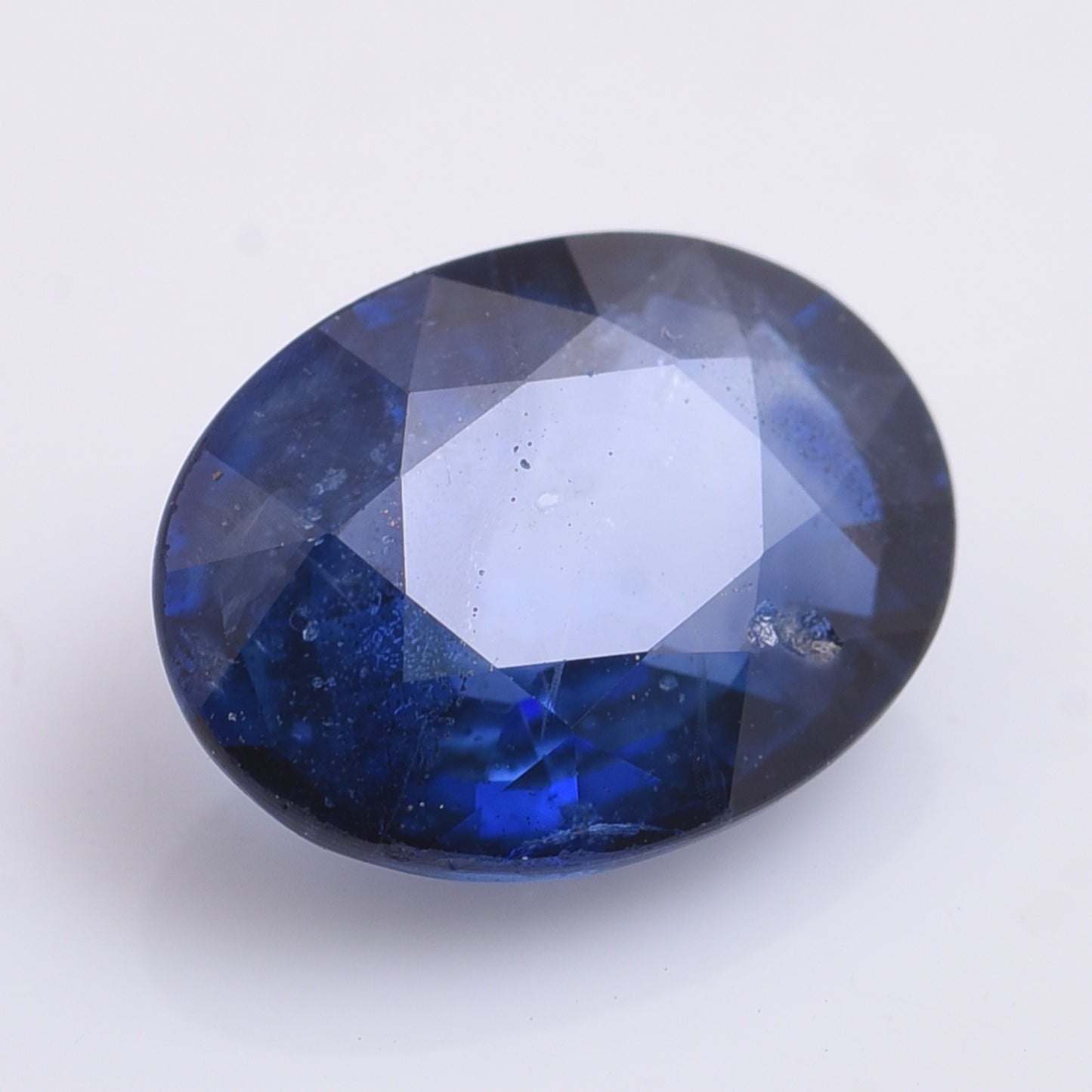 2.17 Natural Corundum Sapphire Oval Mixed Cut Gemstone