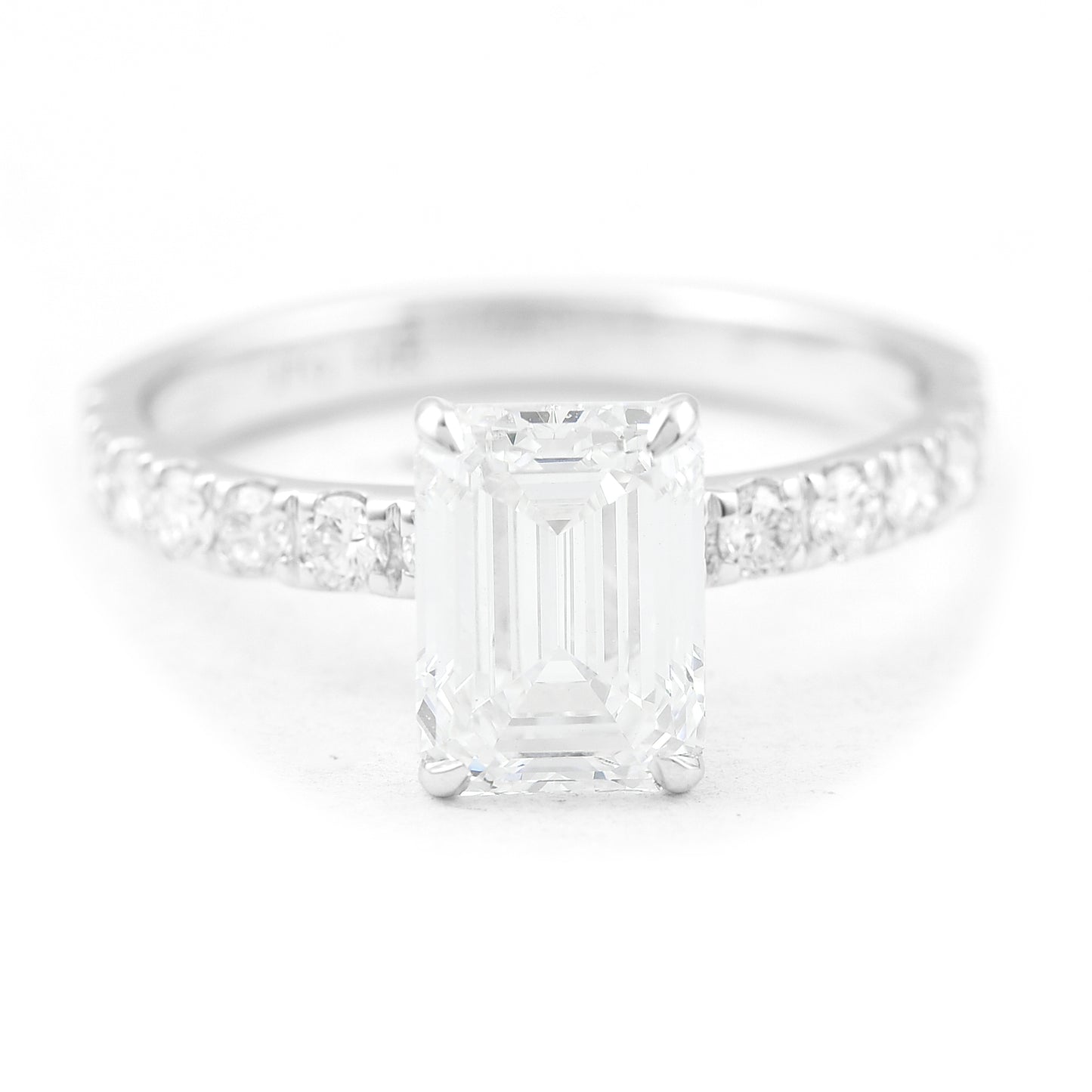 2.47 Carats Lab Grown Diamond 14K Gold Ring