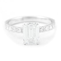 2.47 Carats Lab Grown Diamond 14K Gold Ring